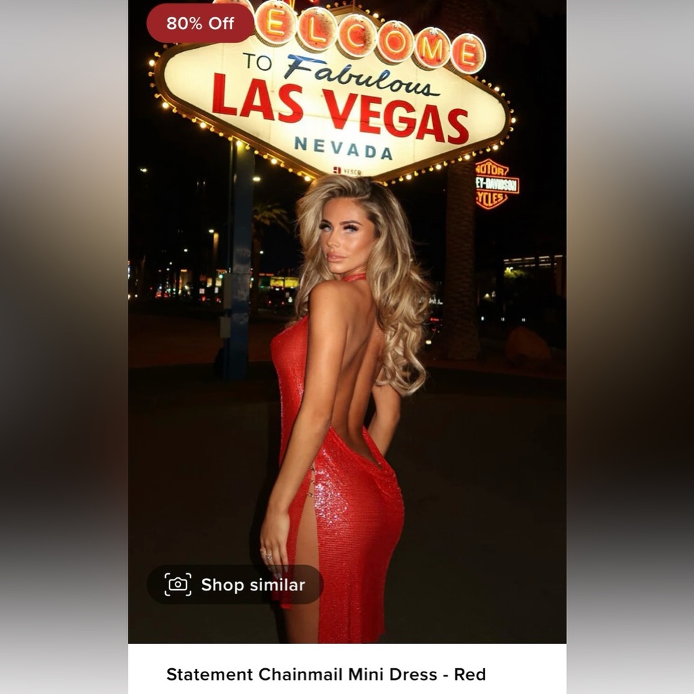 Fashion Nova chain dress